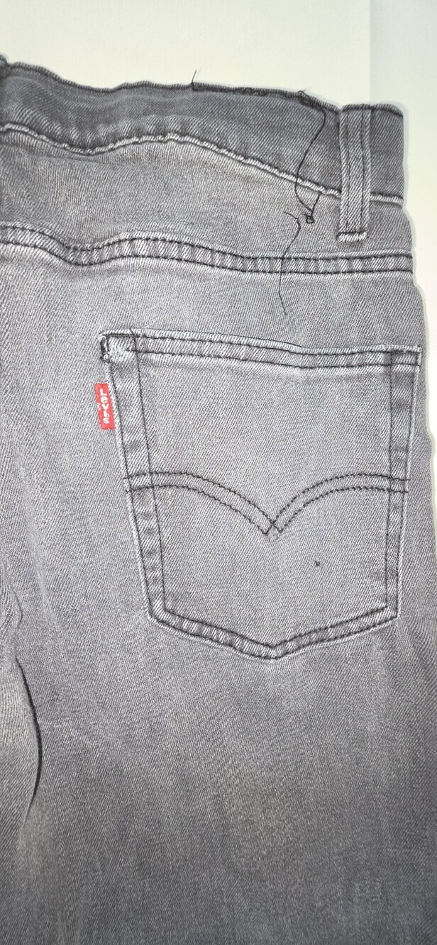 Levi's 511 Slim Fit Performance Jeans Boys, Gray, Size 18R 29x31 Sku 172 - Picture 7 of 7